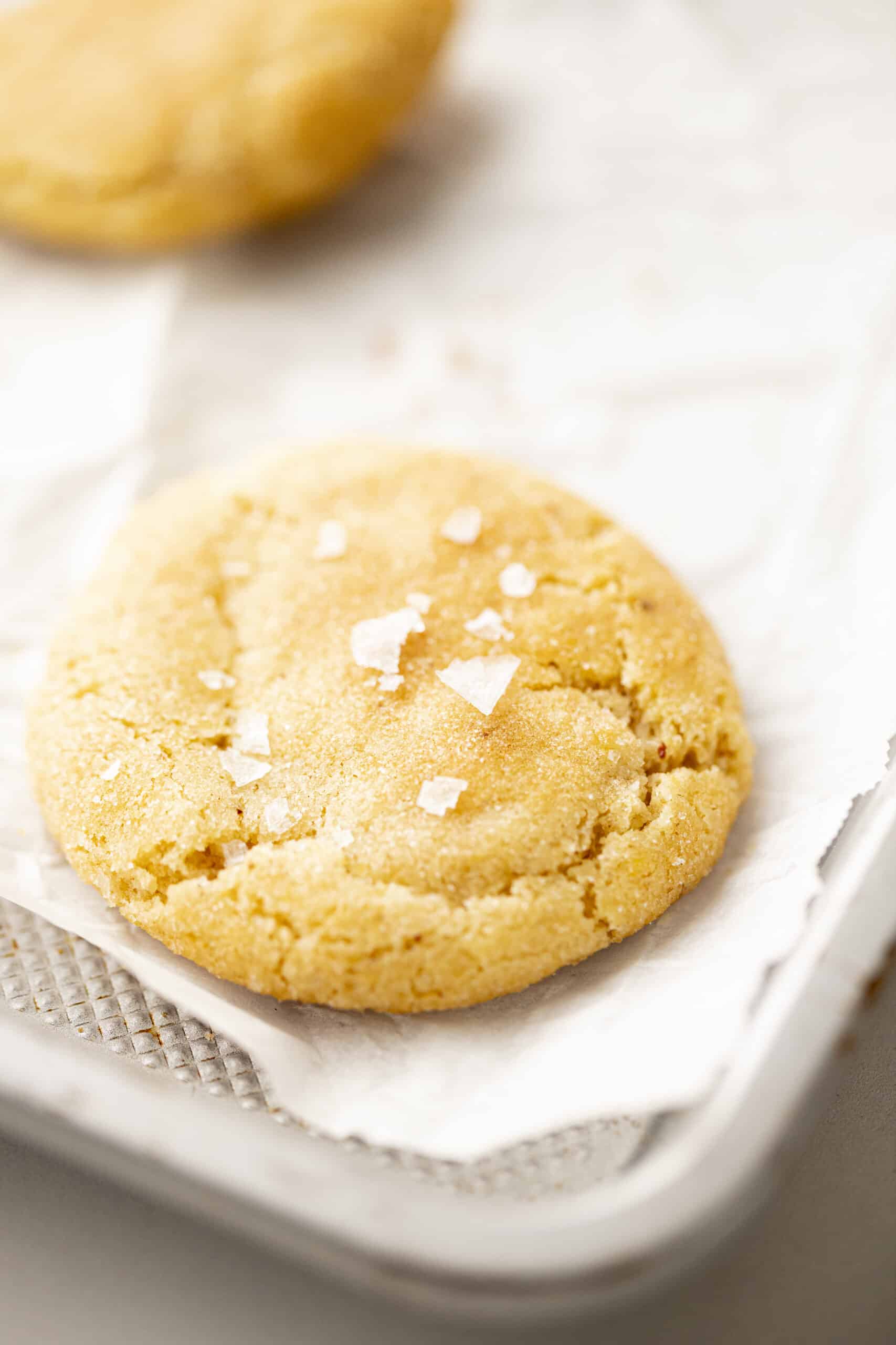 Brown Butter Sugar Cookies with Flaky Sea Salt Recipe