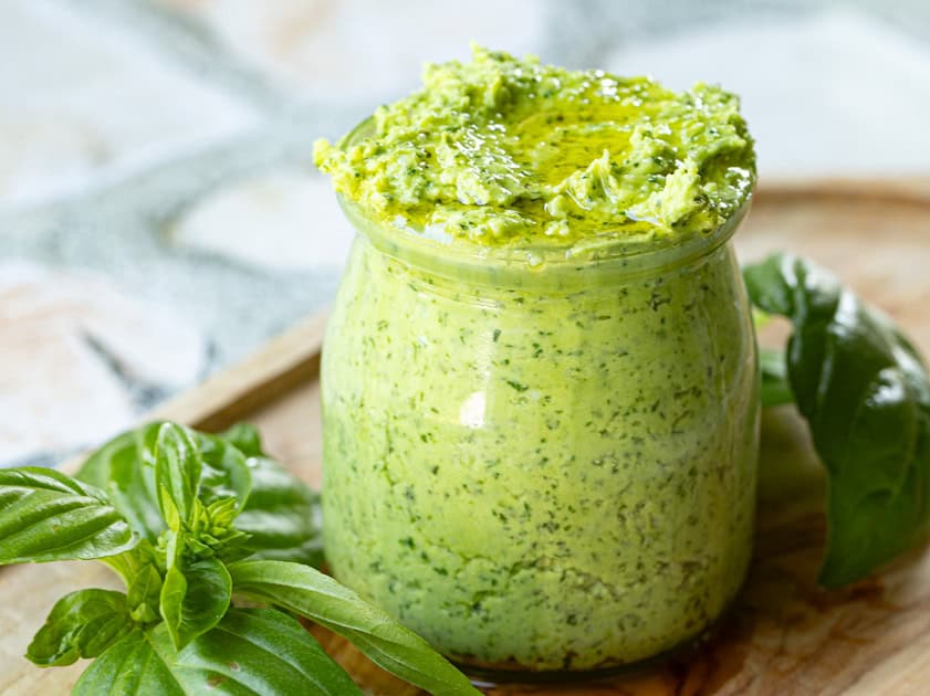 Nut Free Pesto Recipe Homemade Nut Free Basil Pesto Seasoned And Salted Nut free pesto recipe homemade nut free basil pesto seasoned and salted