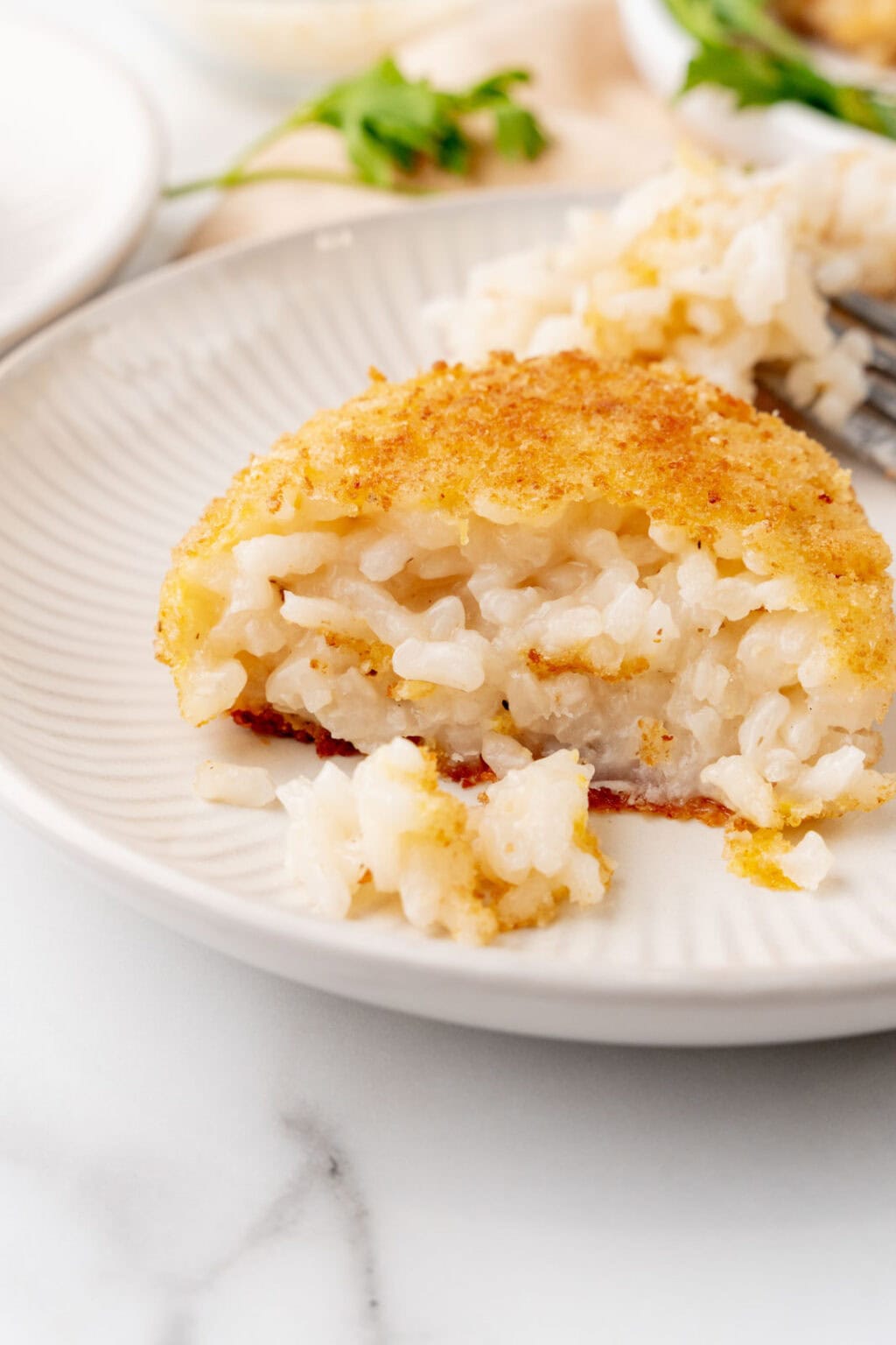 Crispy Parmesan Risotto Cakes (Pan-Fried, Party-Ready) - Seasoned and ...