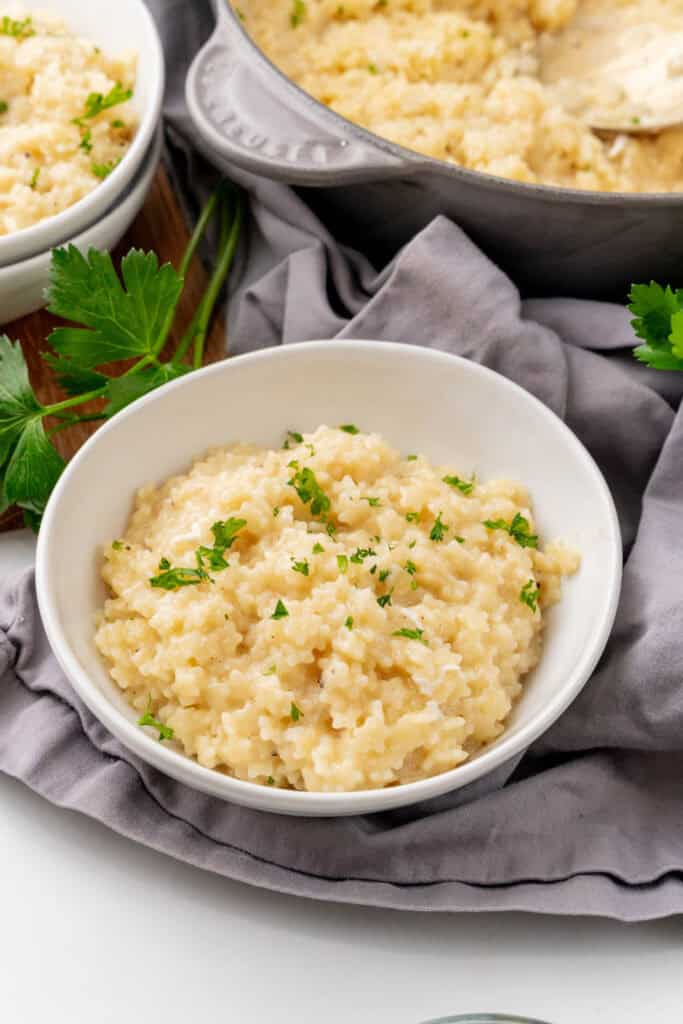 Easy pastina in a bowl.