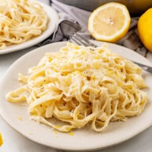 Tagliatelle al limone.